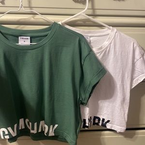 Gymshark Short Sleeve Cropped Tees (SOLD)